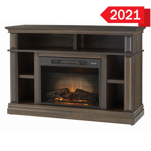 Photo of Wolcott 48in Media Console Electric Fireplace