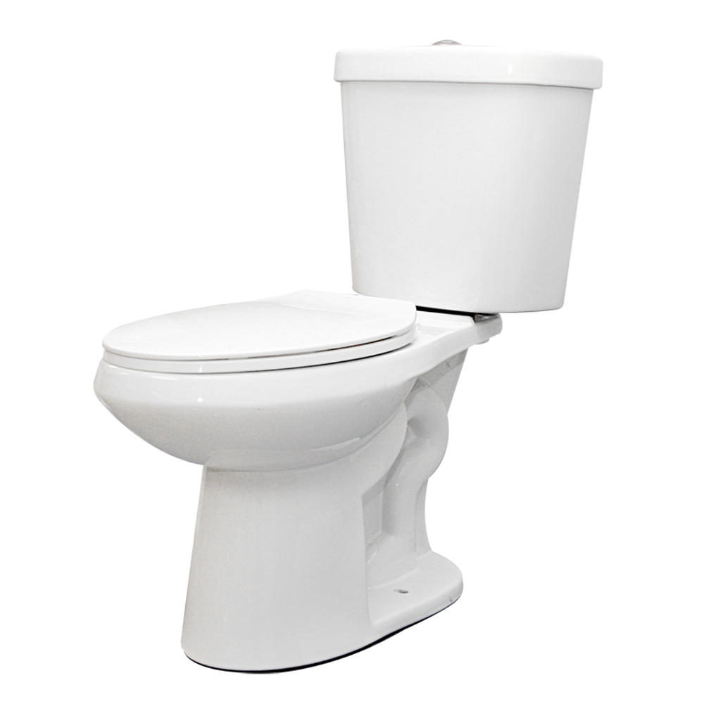 Photo of 2-piece 1.1 GPF/1.6 GPF High Efficiency Dual Flush Complete Elongated Toilet